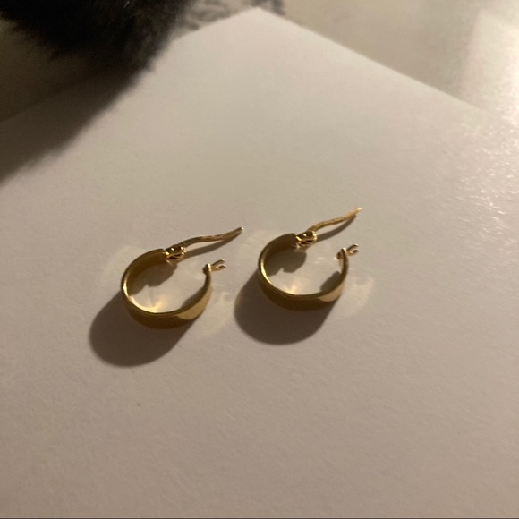 Gold Hoops - Picture 3 of 14
